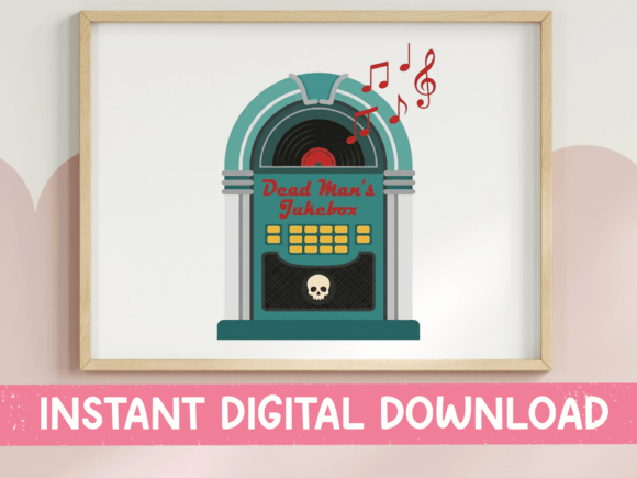 Dead Mans Jukebox SVG: Bold Graphics for T-Shirt Designs