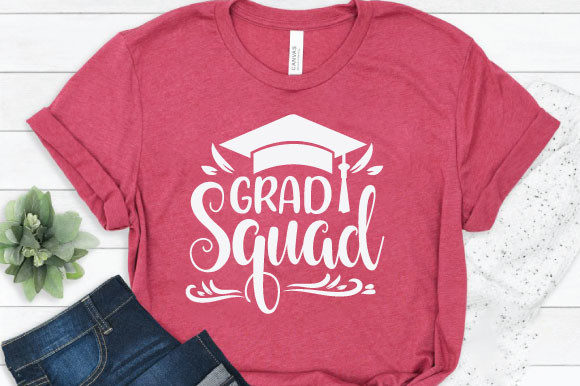 Grad Squad: Graphics for T-Shirt Designs & Branding