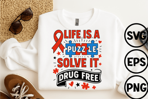 Life is a Puzzle: Graphics for T-Shirt Designs