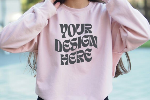 Light Pink 18000 Sweatshirt Mockup Review