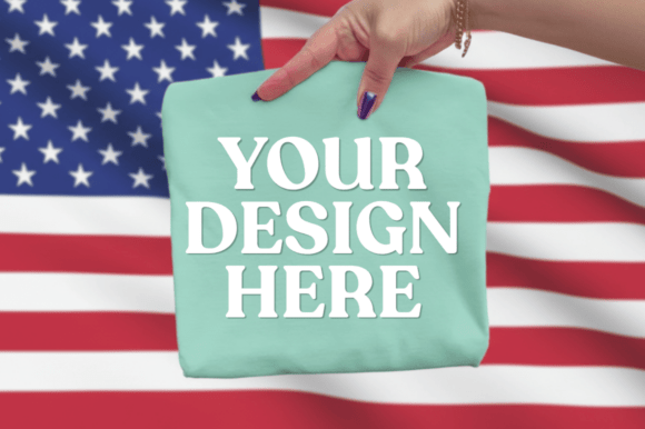 Mint Green Folded T-Shirt Mockup USA Review