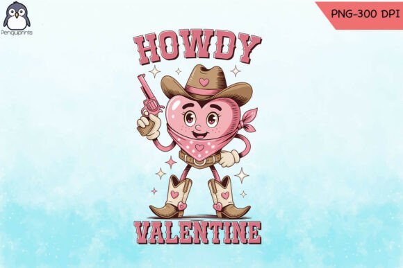 Review: Howdy Valentine Cute Cowboy Cat T-Shirt Design