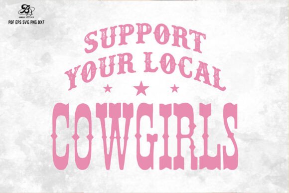 Western CowGirl SVG PNG: Graphics for T-Shirt Designs